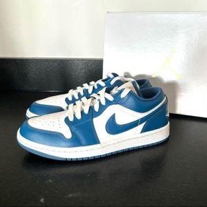 air jordan 1 low marina blue